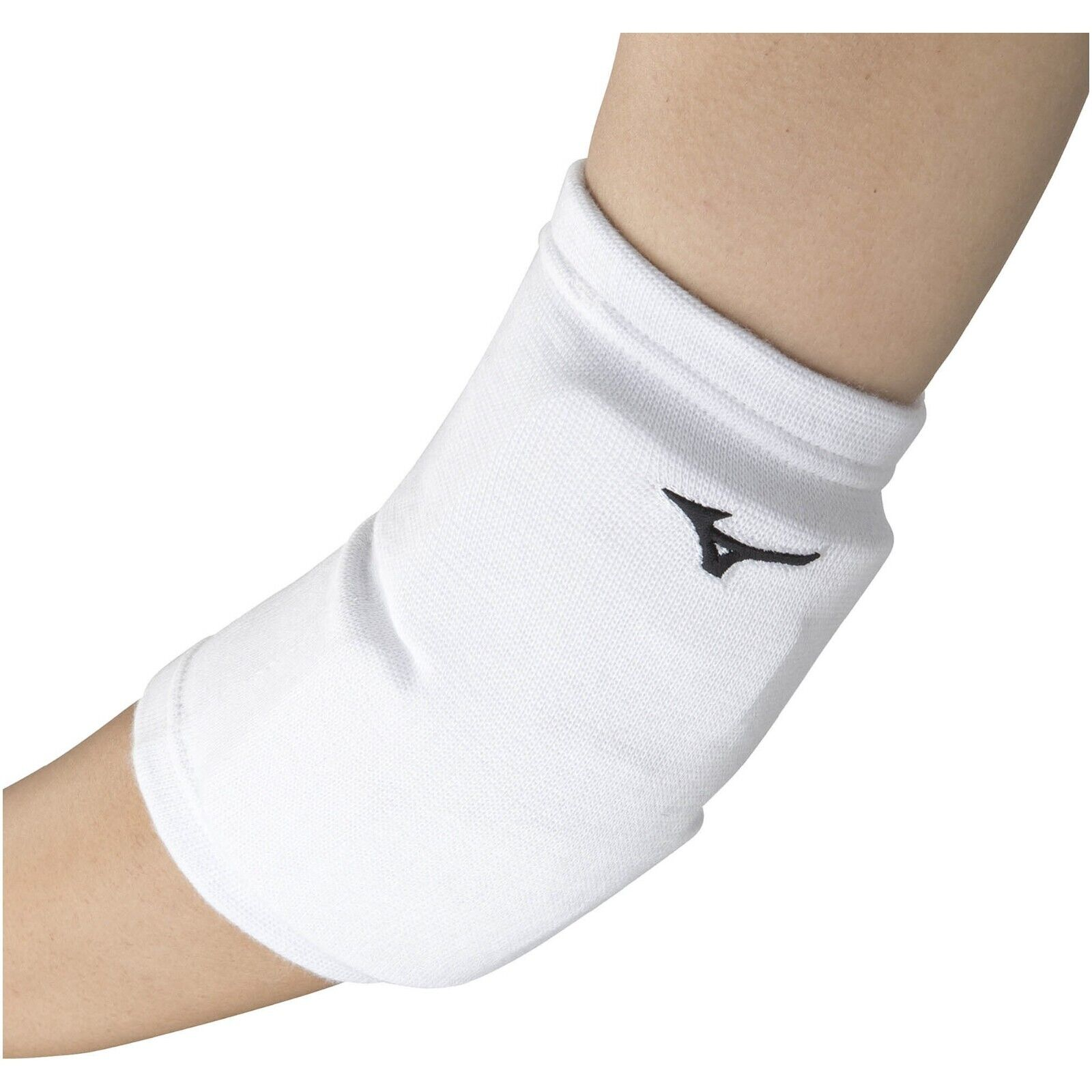 MIZUNO Elbow Pads V2MYA101 White Black Logo