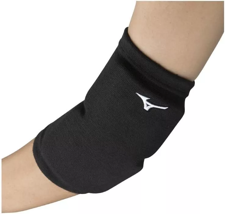 MIZUNO Elbow Pads V2MYA101 Black White Logo