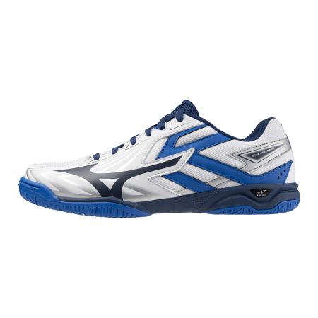 MIZUNO WAVE KAISERBURG 8 UNISEX White / Estate Blue / Mugen Blue MIZUNO WAVE KAISERBURG 8 UNISEX White / Estate Blue / Mugen Blue