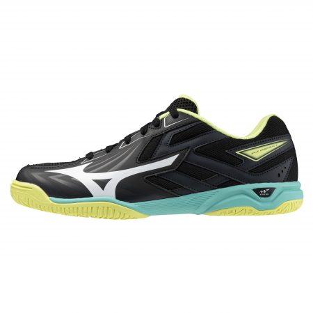 MIZUNO Wave Kaiserburg 8 Black / White / Sunny Lime