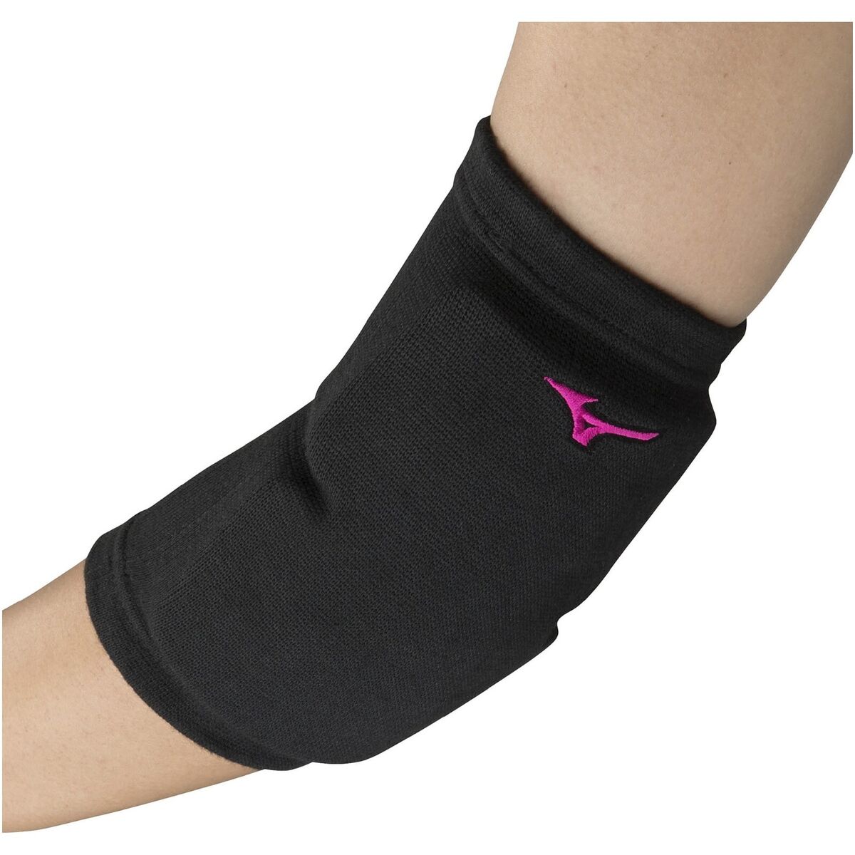 MIZUNO Elbow Pads V2MYA101 Black Pink Logo